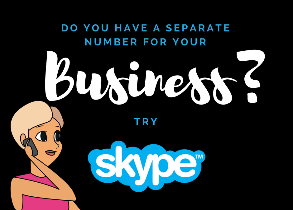 Do you have a separate number for your business?