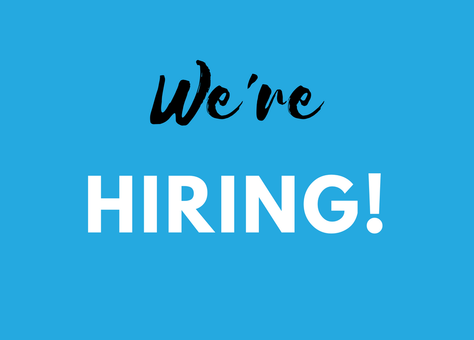 We’re Hiring