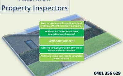 Attention Property Inspectors