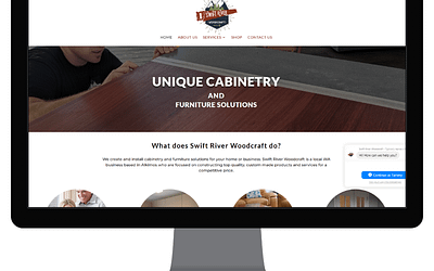 Swift River Woodcraft has gone live!