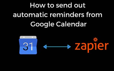 How to send out automatic reminders from Google Calendar